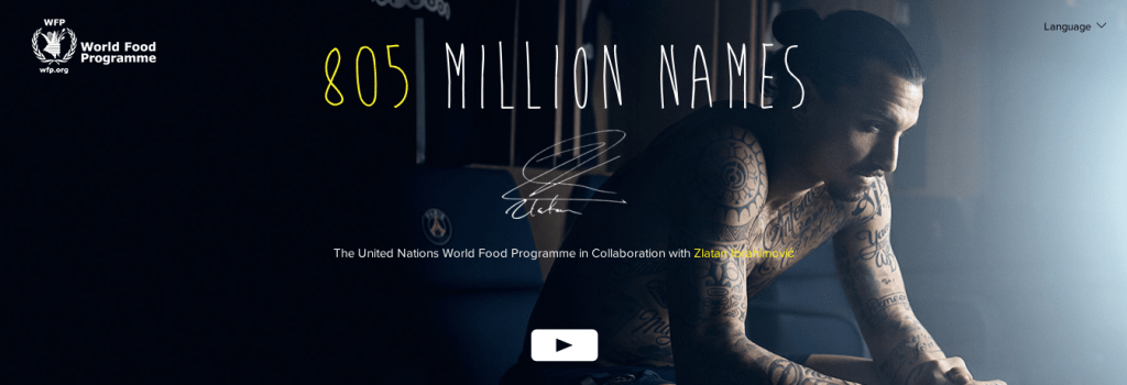 805 Million Names by Zlatan Ibrahimovic | イブラヒモビッチ選手の身体に刻まれた名前